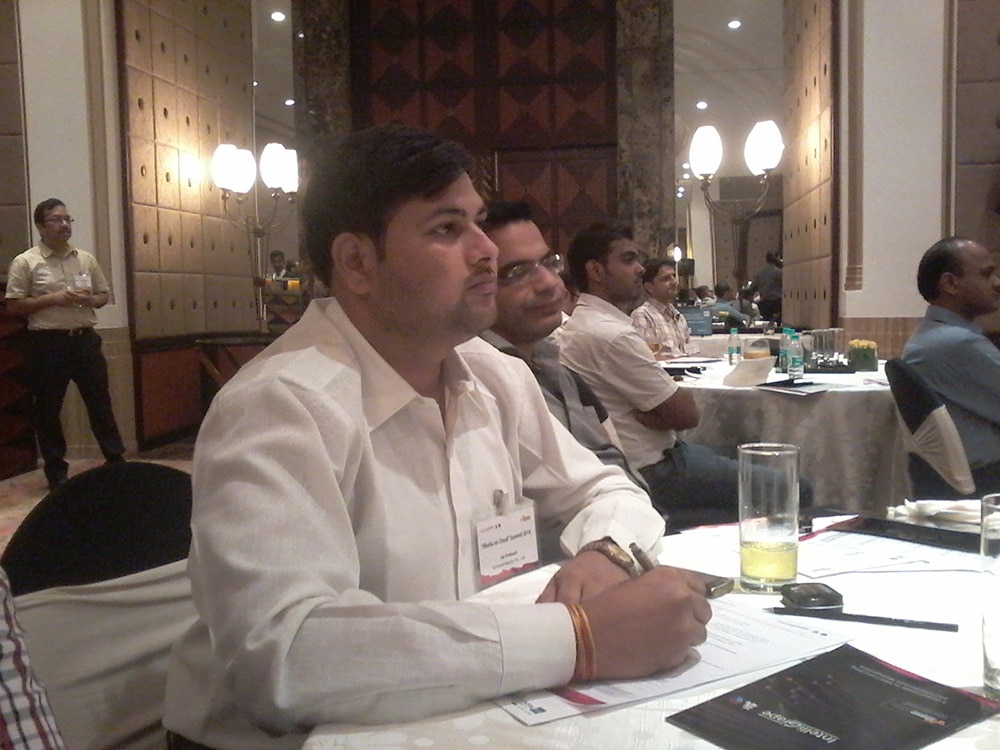 In Core meeting of UNNAT BHARAT ABHIYAN an initiative by IIT Delhi and several Non-profit organization of India in September 2014