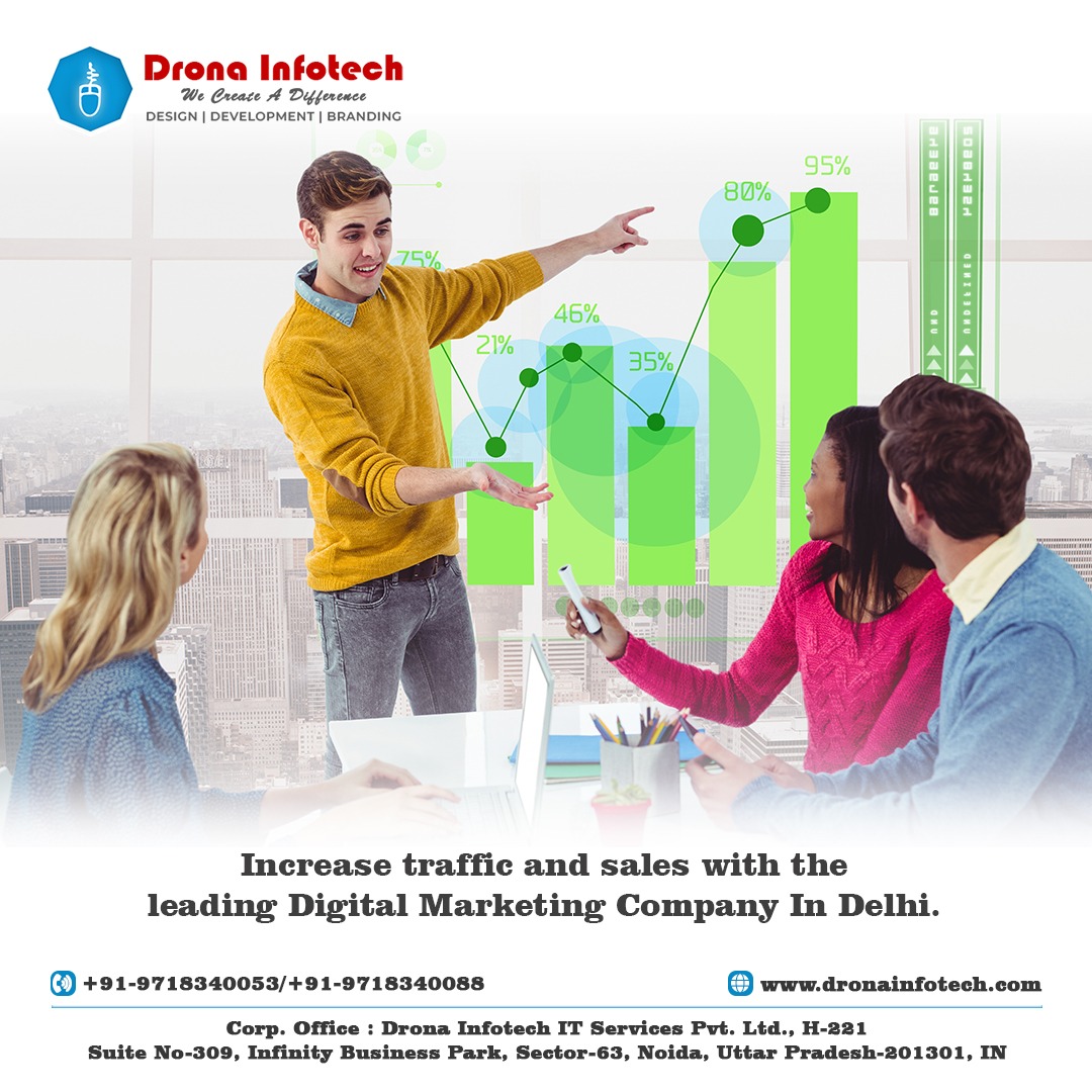 Increase traffic and sales with the leading Digital Marketing Company In Delhi